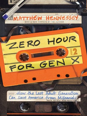 cover image of Zero Hour for Gen X